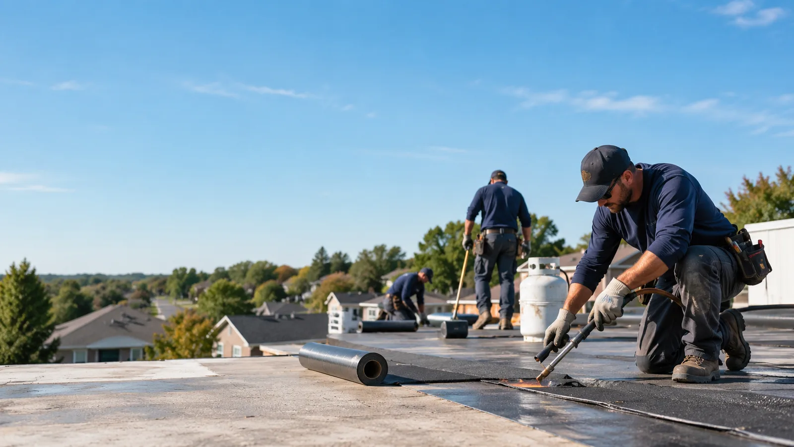 Flat Roof Leak Repair providers in Edwards, IL